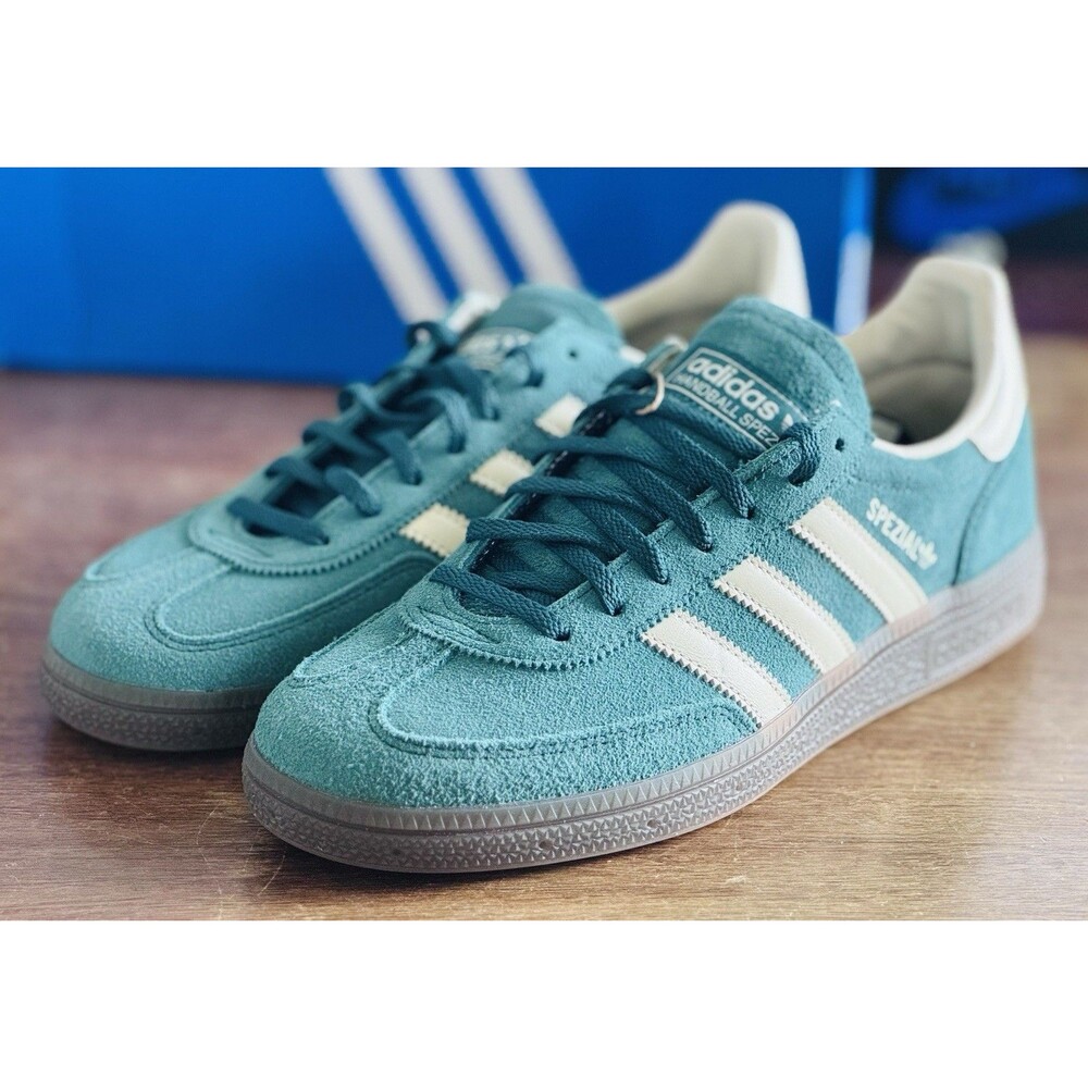 Women’s Size 6 adidas Handball Spezial Collegiate Green Cream White IH1509 NIB